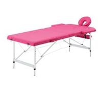vidaXL Table de Massage Pliable Lit de Massage Banc Canapé Thérapie Cosmétique Portable Professionnel Shiatsu Reiki 4 Zones Blanc et Violet Bois Rose https://www.fnac.com/mp43373818/vidaXL-Table-de-massage-pliable-2-zones-Aluminium-Rose/w-4?oref=4b982d14-3958-23b5-9628-21ad1ffbff7a