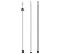 vidaXL Mât de bâche télescopique avec longueur de 102-260 cm Aluminium