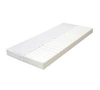 Vidaxl Matelas 90 X 200 Cm 7 Zones Mousse Pu 10 Cm H2 H3 Blanc