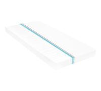 Vidaxl Matelas 90 X 200 Cm 7 Zones Mousse Pu 10 Cm H2 H3 Blanc
