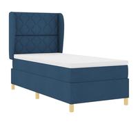 vidaXL Matelas à Ressorts 90X190 cm | Tissu Respirant | Mousse Confortable | Accessoire Parfait pour Un Sommeil de qualité | Mobilier de Chambre | Surmatelas | Protecteur Pad Moderne