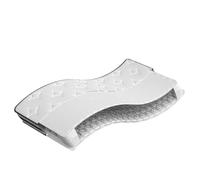 vidaXL Matelas hybride à ressorts Bonnell moyen, mousse, fermeture éclair 100x200 cm