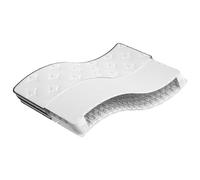 vidaXL Matelas à ressorts bonnell moyen 160x200 cm