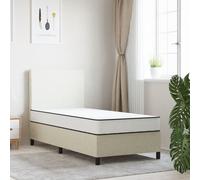 vidaXL Matelas à ressorts Bonnell Moyen Accueil ferme Soutien moelleux Épaisseur 18 cm 70x200 cm