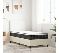 Vidaxl Matelas À Ressorts Bonnell Moyen 90x190 Cm