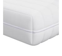 vidaXL Matelas à Ressorts ensachés 140 x 200 cm Blanc, avec des Ressorts recouverts de Polyester à 100% pour Un Super Soutien et Une Bonne Isolation des mouvements. Prêt à l'emploi, Parfait pour Une