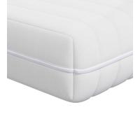 vidaXL Matelas à Ressorts ensachés 70 x 140 cm - Blanc - Tissu en Polyester 100% - Pas Besoin d'assemblage - Conçu pour l'intérieur - Style Moderne - Parfait pour l'hiver et Le Printemps - Confort as