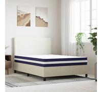 Matelas à Ressorts Ensachés Dureté Moyenne Accessoire de Lit Chambre vidaXL