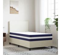 Matelas à ressorts ensachés dureté moyenne 80x200 cm