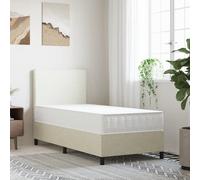 Vidaxl Matelas À Ressorts Ensachés Dureté Moyenne 90x190 Cm