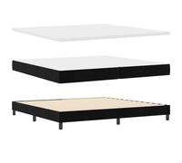 vidaXL Matelas à Ressorts Ensachés en Velours 100X200 cm Confortable avec Housse Zippée Idéal pour Chambre à Coucher Simple Surface de Sommeil Luxueuse Protecteur Surmatelas