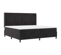 vidaXL Matelas à Ressorts ensachés Housse en Velours 100X200 cm Mousse Confort Simple Sommeil | Soutien Moyenne Dure Zipper Idéal pour Utilisation Chambre avec Surmatelas Protecteur Meubles Luxe
