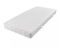 Matelas avec housse lavable 200 x 180 x 17 cm