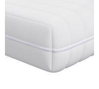 vidaXL Matelas Blanc 80 x 200 cm Tissu 100% polyester