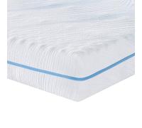 vidaXL Matelas Blanc 90 x 190 cm Tissu jacquard en polyester 100%
