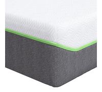 Vidaxl Matelas Blanc Et Gris Tissu Jacquard En Polyester 100%