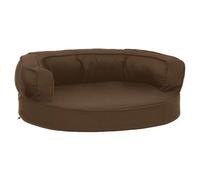 Vidaxl Matelas De Lit Ergonomique Pour Chien 60x42 Cm Aspect De Lin