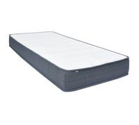 vidaXL Matelas de sommier à lattes 160x80x20 cm tissu, matelas de lit, matelas à ressorts ensachés individuels, petit matelas simple