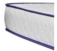 vidaXL Matelas en mousse à mémoire de forme 200 x 160 x 17 cm doux Blanc