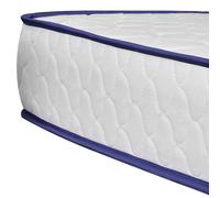 vidaXL Matelas en mousse à mémoire de forme 200 x 180 x 17 cm doux