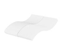 Matelas mousse 120x200 cm accueil ferme soutien moelleux épaisseur 17 cm 5 zones + housse de matelas