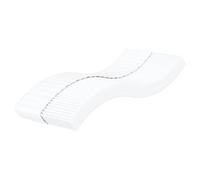 vidaXL Matelas en Mousse Blanc 90x220 cm dureté H2 H3, Matelas de lit, Matelas rafraîchissant, Matelas Souple, Matelas Simple, Matelas de lit de Jour