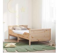 vidaXL Matelas en mousse extensible 80 x 200 cm Blanc 42015997