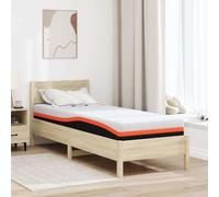 Matelas Mousse à mémoire de gel en mousse à forme Chambre Couchage vidaXL vidaXL