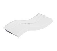 vidaXL Matelas en mousse moyennement doux 70x200 cm ép. 16 cm 5 zones avec housse