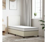 Vidaxl Matelas En Mousse Moyennement Doux 90x190 Cm
