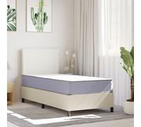 Vidaxl Matelas En Mousse Moyennement Doux 90x190 Cm