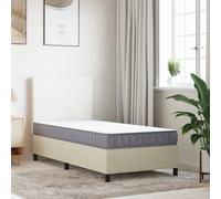 vidaXL Matelas en mousse moyennement doux 90 x 190 cm