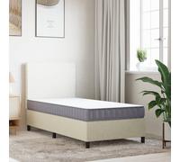 Vidaxl Matelas En Mousse Moyennement Doux 90x200 Cm