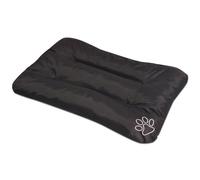 Matelas Lit Panier pour Chiens Animaux de Compagnie Taille XL Noir