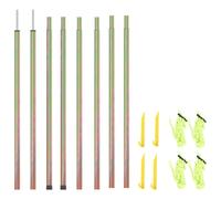 Vidaxl Mâts De Parasol 2 Pcs 200 Cm Acier Galvanisé