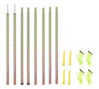 Vidaxl Mâts De Parasol 2 Pcs 200 Cm Acier Galvanisé