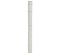 vidaXL Membrane anti-mauvaises herbes Tissu PP Blanc 1,5 x 10 m