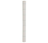 vidaXL Membrane anti-mauvaises herbes blanc 1,5x150 m PP