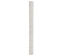 vidaXL Membrane anti-mauvaises herbes blanc 1,5x150 m PP
