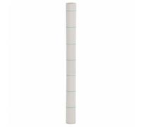vidaXL Membrane anti-mauvaises herbes 4005915 tissu PP blanc 1,5x50 m