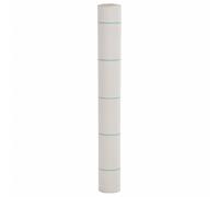 vidaXL Membrane anti-mauvaises herbes blanc 1x25 m PP