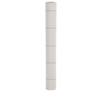 vidaXL Membrane anti-mauvaises herbes blanc 1x50 m PP