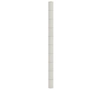 vidaXL Membrane anti-mauvaises herbes 2x100 m PP Blanc