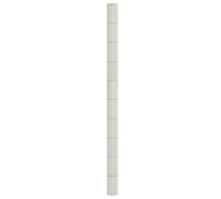 vidaXL Membrane anti-mauvaises herbes PP blanche 2x200 m