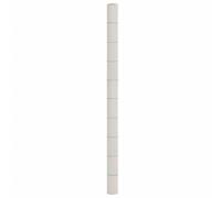 vidaXL Membrane anti-mauvaises herbes blanc 2x50 m PP