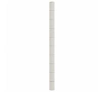 vidaXL Membrane Anti-Mauvaises Herbes Blanc 2x50 m PP, Tissu Anti-Mauvaises Herbes, Membrane de contrôle des Mauvaises Herbes, Tapis de paillage