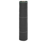 vidaXL Membrane anti-mauvaises herbes – Tissu de paillage Noir 0,5x150 m (PP)