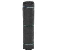 vidaXL Membrane Anti-Mauvaises Herbes Noir 0,5x50 m PP, Tissu Anti-Mauvaises Herbes, Membrane de contrôle des Mauvaises Herbes, Tapis de paillage