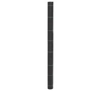 vidaXL Membrane Anti-Mauvaises Herbes Noir 1,5x10 m PP