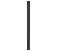 vidaXL Membrane anti-mauvaises herbes noir 1,5x150 m PP